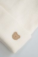 COCCODRILLO cepure BASIC ACCESSORIES, krēmveida, XCX364302BAC-003-046, 46-48 cm