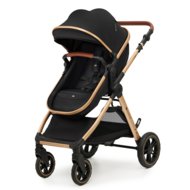 KINDERKRAFT universālie ratiņi ESME 3in1, pure black, KSESME00BLK3000
