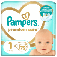 PAMPERS Autiņbiksītes Premium Care 1 izmērs, 72 gab, 81784163