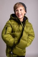 COCCODRILLO jakete OUTERWEAR BOY KIDS, zaļš, cm