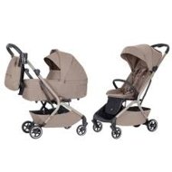 CARRELLO universāls ratiņi MAGIA 2in1, Spice beige, CRL-6555
