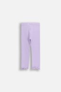 COCCODRILLO leggingi HAPPY PUPPY GIRL NEWBORN, violeta, ZC5122103HGN-016-086, 86 cm