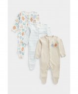 MOTHERCARE zīdaiņu kombinezons, 3 gab., CB247