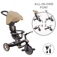 GLOBBER trīsritenis Explorer Trike 4 In 1, bēšs, 632-231-4