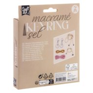 CRAFT ID radošais makramē komplekts – atslēgu piekariņi, CR1729/GE