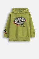 COCCODRILLO džemperis SPORTS BOY KIDS, zaļš, ZC5132301SBK-012-104, 104 cm