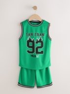 NEXT t-krekls bez piedurknēm + šorti, Y02990, 98 cm