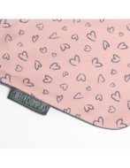 CHEEKY CHOMPERS kakla lakatiņš BOTANICAL BLOOM & MADE WITH LOVE, white/blue, 796