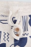 COCCODRILLO legingi SAGE TIME BOY NEWBORN, krēmveida, WC5122101SBN-002-086, 86 cm