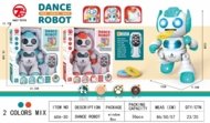 RC viedais robots ar lidojošo šķīvīti, assort., 2307F0199