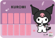 KUROMI laminēts galda paliktnis, A3, PO-A3X-4332-KUR-7055-LX