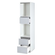 LITTLE SKY by KLUPŚ plaukts DALIA, White/Grey