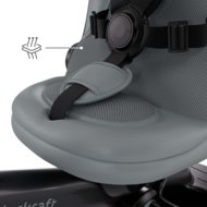 KINDERCRAFT trīsritenis AVEO 2 Plus, pelēks, KRAVEO02GRY0000