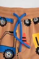 COCCODRILLO legingi CITY BUILDER BOY KIDS, brūns, cm