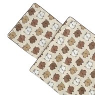 MARKLAND divdaļīgs gultas veļas komplekts PURE MUSLIN, 70–100 cm, Hippo, 17-61HPO