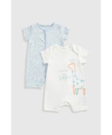 MOTHERCARE Īsās biksītes ar īsām piedurknēm 2 gab, HD704 74