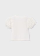 MAYORAL t-krekls ar īsam piedurknēm, natural, 3.001-49, cm