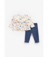 MOTHERCARE t-krekls ar garām piedurknēm + legini, ZB746