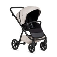 TUTIS universāls ratiņi UNO 6+ LEATHER 2/1, Latte, 1602151