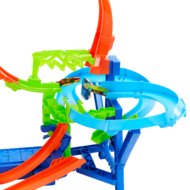 HOT WHEELS triku trase ar sadursmi gaisā, JFD12