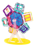 PICASSO TILES Magnētiskais konstruktors Ferris Wheel komplekts 63 detaļas, PT01