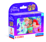 CLEMENTONI Disney Princess puzle, 6 kubi, 40660
