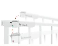 HAUCK drošības vārti CLEAR STEP AUTOCLOSE 2, White, 597477