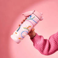 ION8 nerūsējošā tērauda ūdens pudele, Fairies, 600ml, I8SS600PPFAIRY