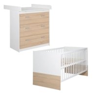 ROBA bērnu istabas komplekts GABRIELLA, White/Oak, 42491A-42472