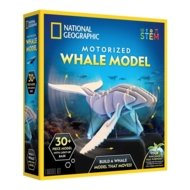 NATIONAL GEOGRAPHIC interaktīvais 3D puzles modelis Motorized Whale Model, RTMPZWHALE