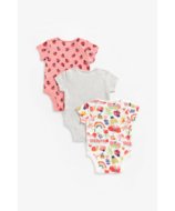 MOTHERCARE bodijs ar īsam piedurknēm, 3 gab., ZA050