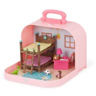 LI'L WOODZEEZ divstāvu gulta čemodānā, WZ6809Z