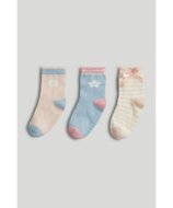 MOTHERCARE zeķes, 3 gab., AY16201, 7-10 years