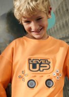 MAYORAL t-krekls ar īsam piedurknēm, apricot, 6.037-33, 152  cm