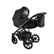 MILLI universālie ratiņi MOON 3in1, Black, 5903357317263(carseat)