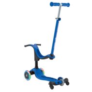 GLOBBER skrejritenis Go Up Sporty Lights 360°, tumši zils, 456-600 S