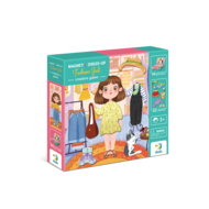 DODO magnētiskā spēle Saģērbt Modes meiteni, 200243