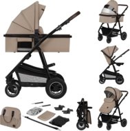 LIONELO universāls ratiņi AMBER 2IN1, Beige sand