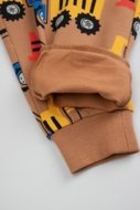 COCCODRILLO legingi CITY BUILDER BOY KIDS, brūns, cm