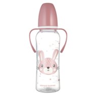 CANPOL BABIES pudele ar rokturiem CUTE ANIMALS, 250 ml, 11/845_pin