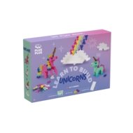 PLUS PLUS konstruktors Mācies lai Uzbūvētu Vienradži, 3908