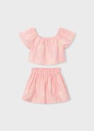 MAYORAL t-krekls ar īsam piedurknēm + svārki, blossom, 3.947-59, cm