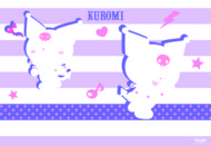 KUROMI divpusējs galda paliktnis, 55×38 cm, TO-POD-4349-XXX-KURO-SA