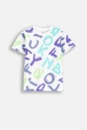 COCCODRILLO krekls ar īsām piedurknēm EVERYDAY BOY C, balta, WC5143205VBC-001-152, 152 cm