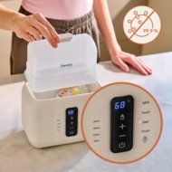 LIONELO pudeļu sildītājs un sterilizators THERMUP DUO, White