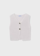 MAYORAL blūze bez piedurknēm, bone, 6.020-30, 128  cm