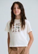 MAYORAL t-krekls ar īsam piedurknēm, bone, 6.005-89, 157  cm