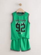 NEXT t-krekls bez piedurknēm + šorti, Y02990, 98 cm