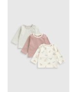 MOTHERCARE marškinėliai ilgomis rankovėmis 3 vnt., IF697 86
