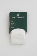 COCCODRILLO zeķubikses TIGHT MICROFIBRE COLORFUL, balts, ZC5380316TMC-001-104, 104/110 cm